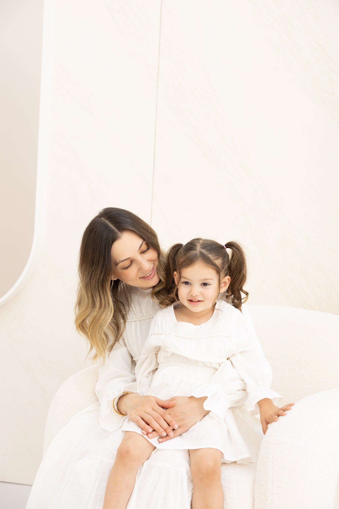 Latte Cloud Dress - Kids