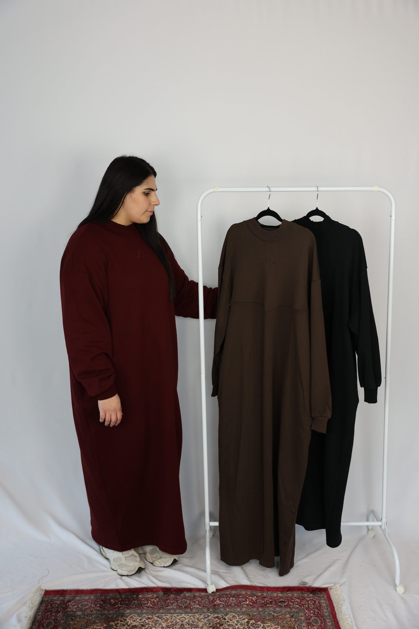 Sweater Dress - Maternity Embroidered Logo