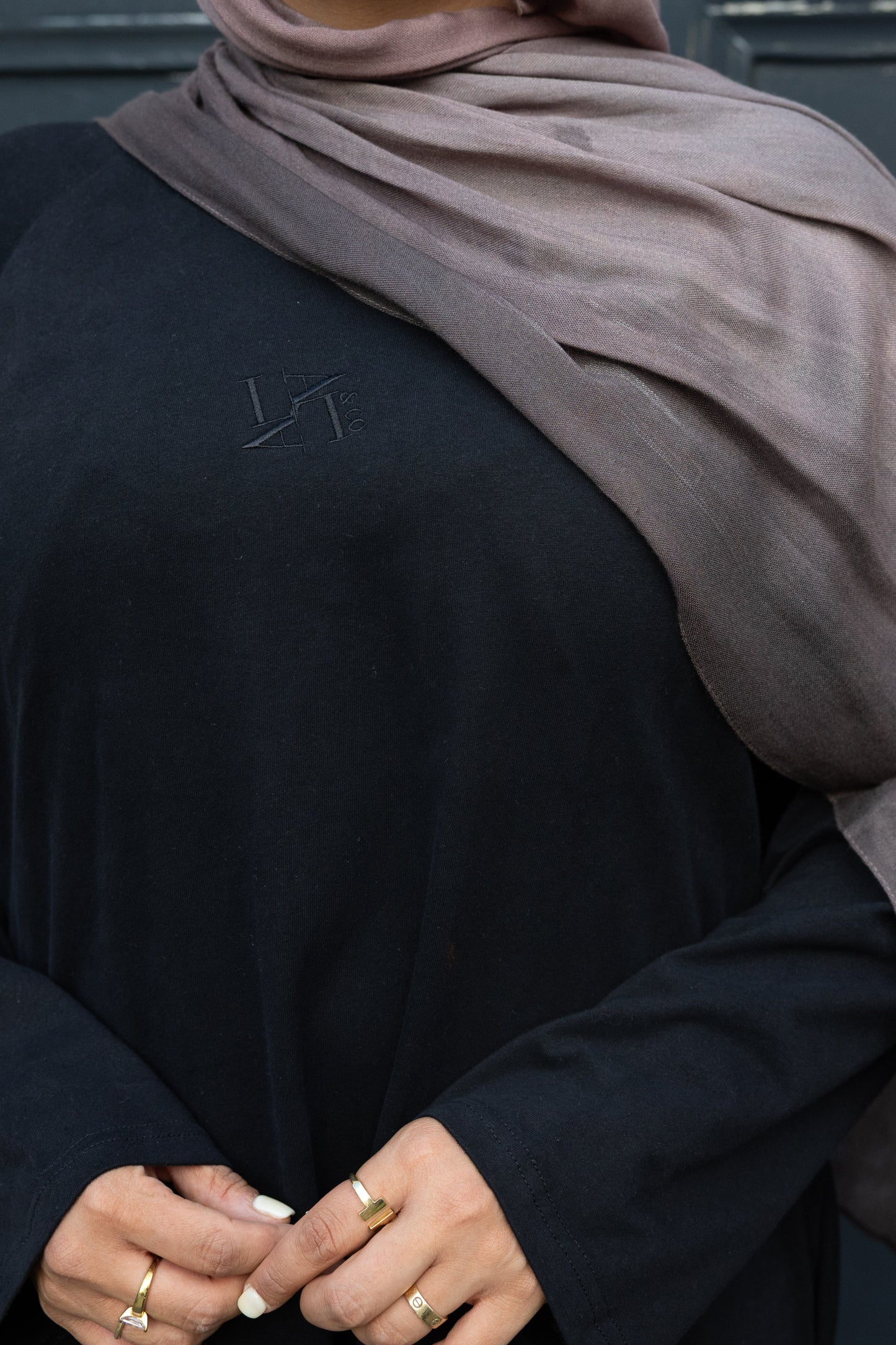 T-Shirt Dress - Black