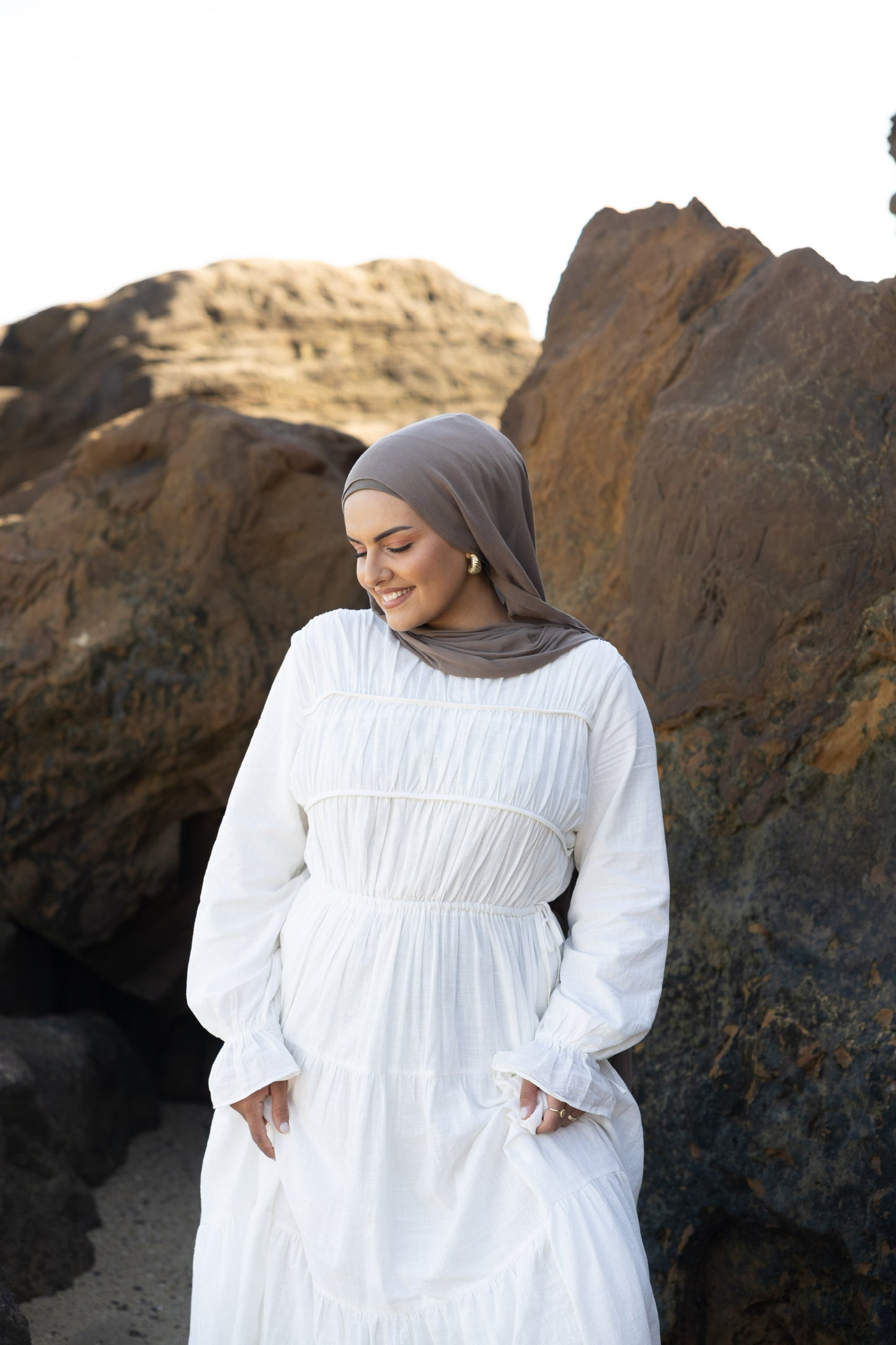 Latte Cloud Dress - Women