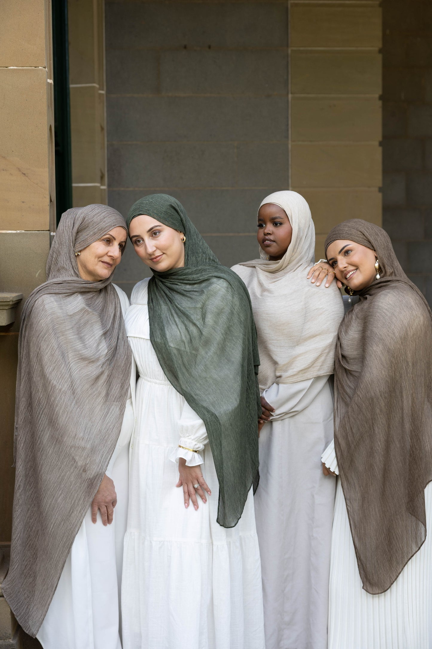 Mocha- Rayon Hijab Set