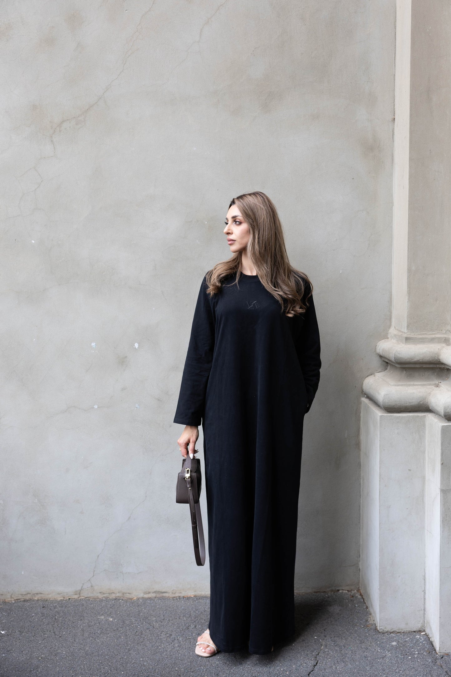 T-Shirt Dress - Black