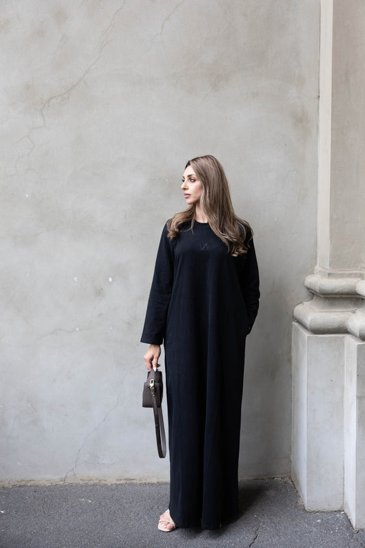 T-Shirt Dress - Black