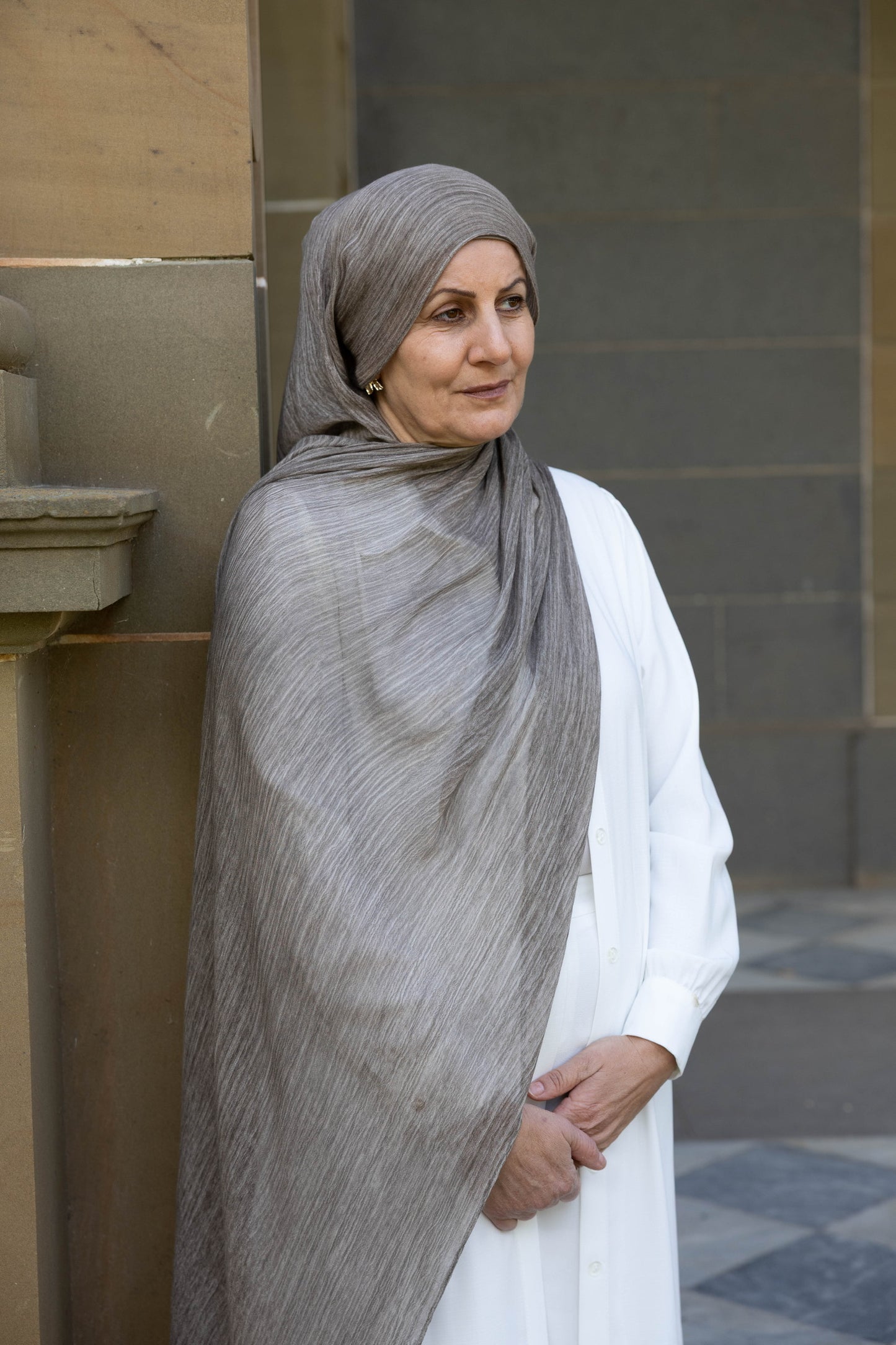 Mocha- Rayon Hijab Set