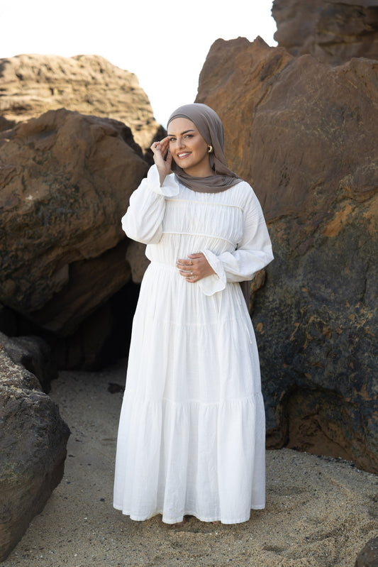 Latte Cloud Dress - Women