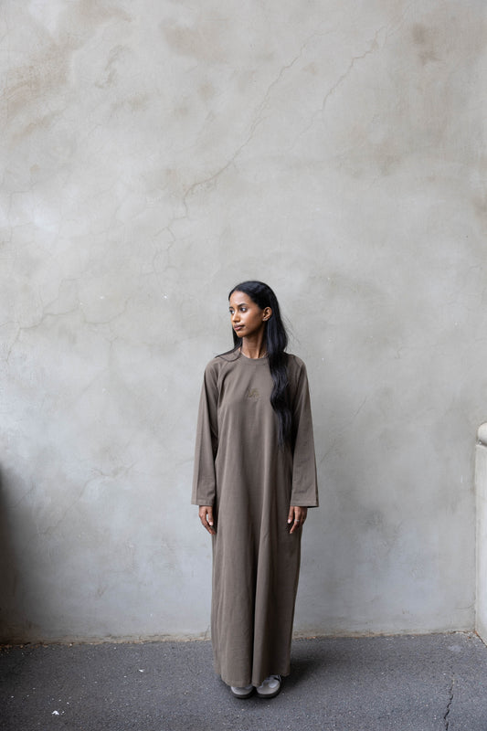 T-Shirt Dress - Army Green