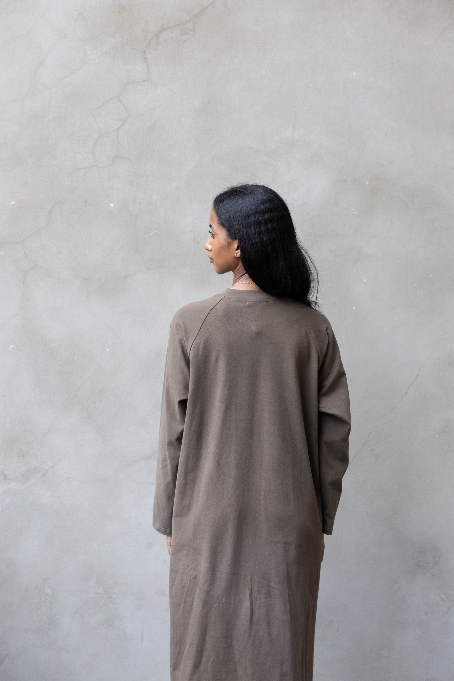 T-Shirt Dress - Army Green