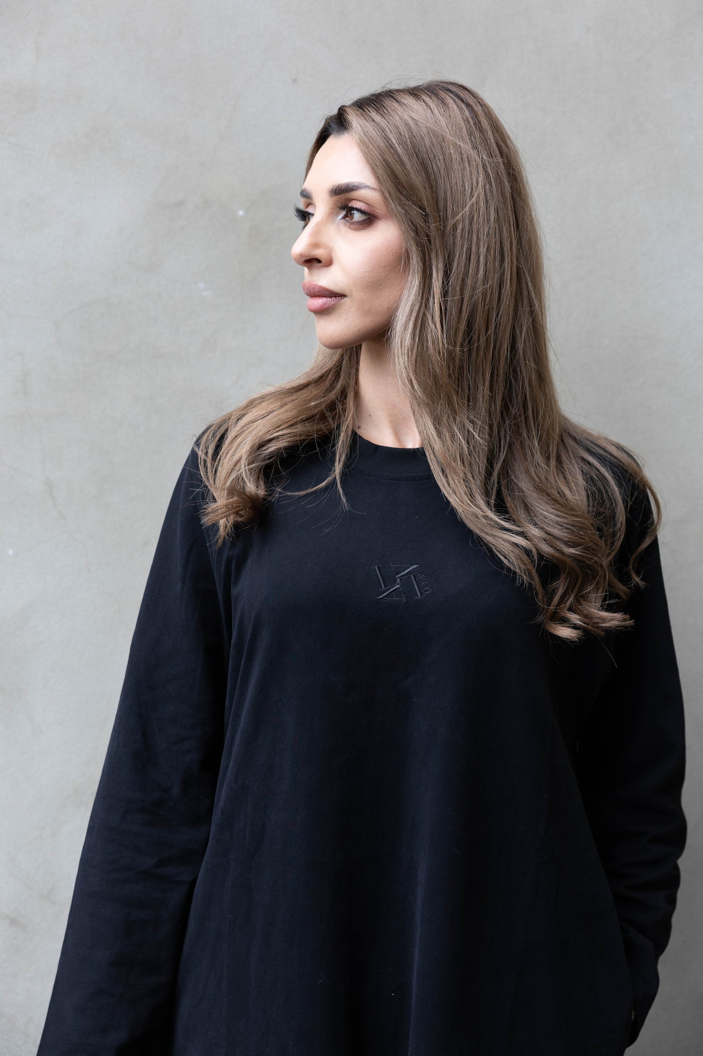 T-Shirt Dress - Black