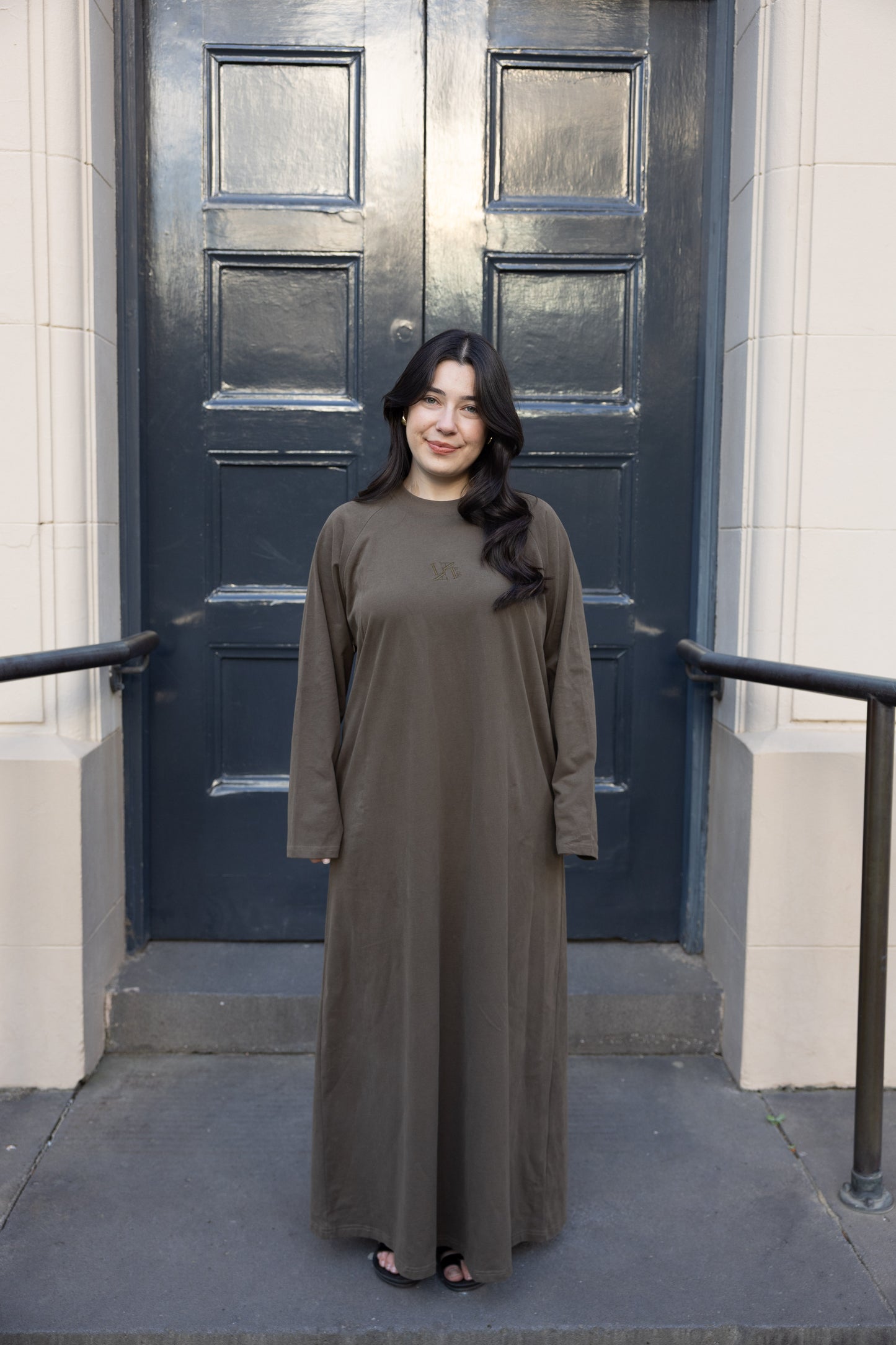 T-Shirt Dress - Army Green