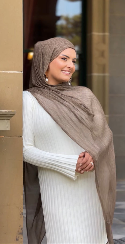 Choc espresso- Rayon Hijab Set